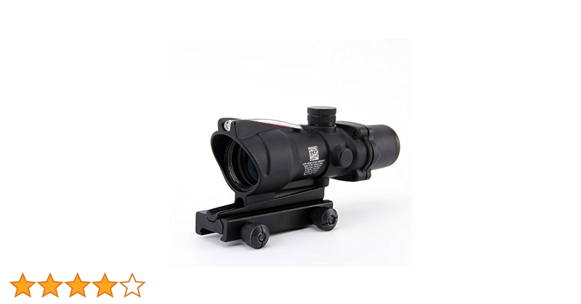 【最終値下】ACOGスコープ チューブ式 電池不要 4倍率　レティクル発光　集光 TR ACOG TA31 タイプ 4×32 集光チューブ QDマウント付き | 光学